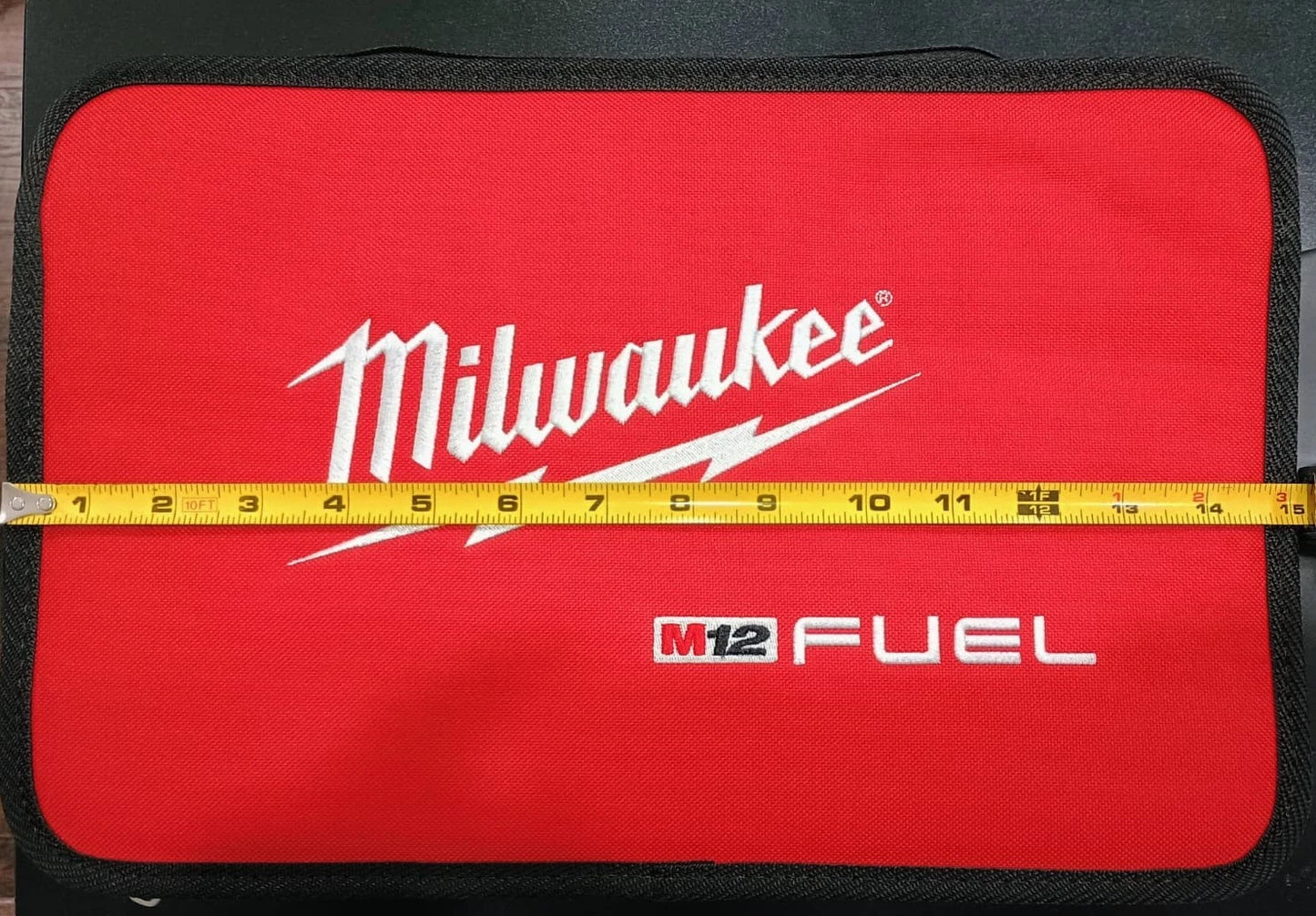 Milwaukee M12 FUEL 14" Contractor Tool Bag Soft Case Tote Zipper NEW